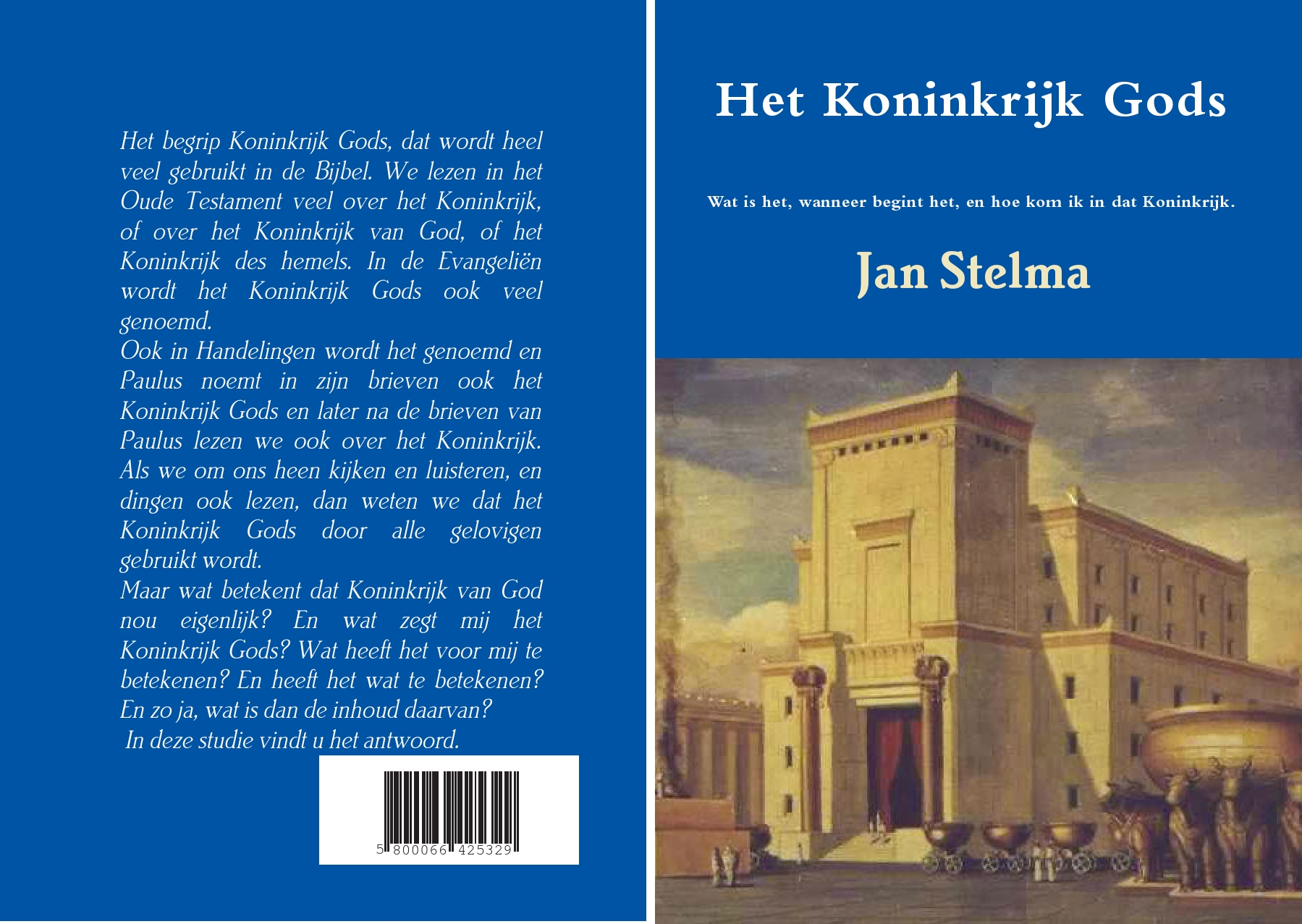 Het Koninkrijk Gods. Omslag